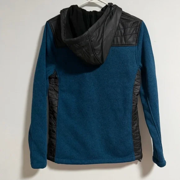 New Balance Teal and Black Hooded Jacket - Picture 13 of 13